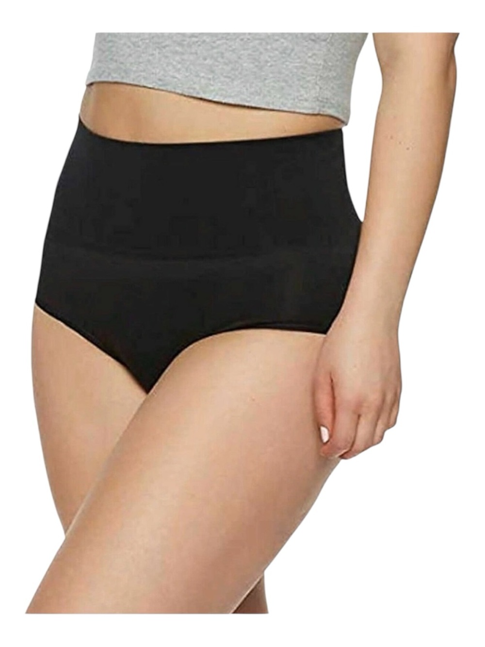 Gloria Vanderbilt 2 Pk Seamless Nylon Tummy Control Shaping Brief size XL